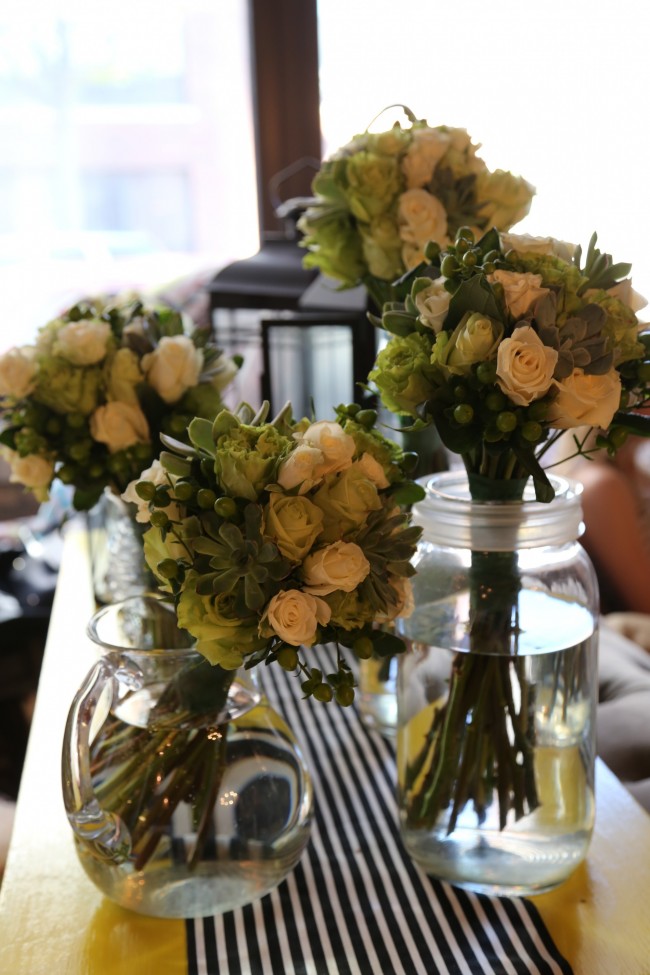 TNPLH: Green Wedding Flowers