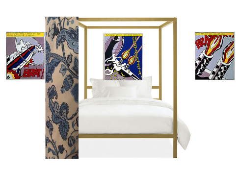 navy bedroom inspiration