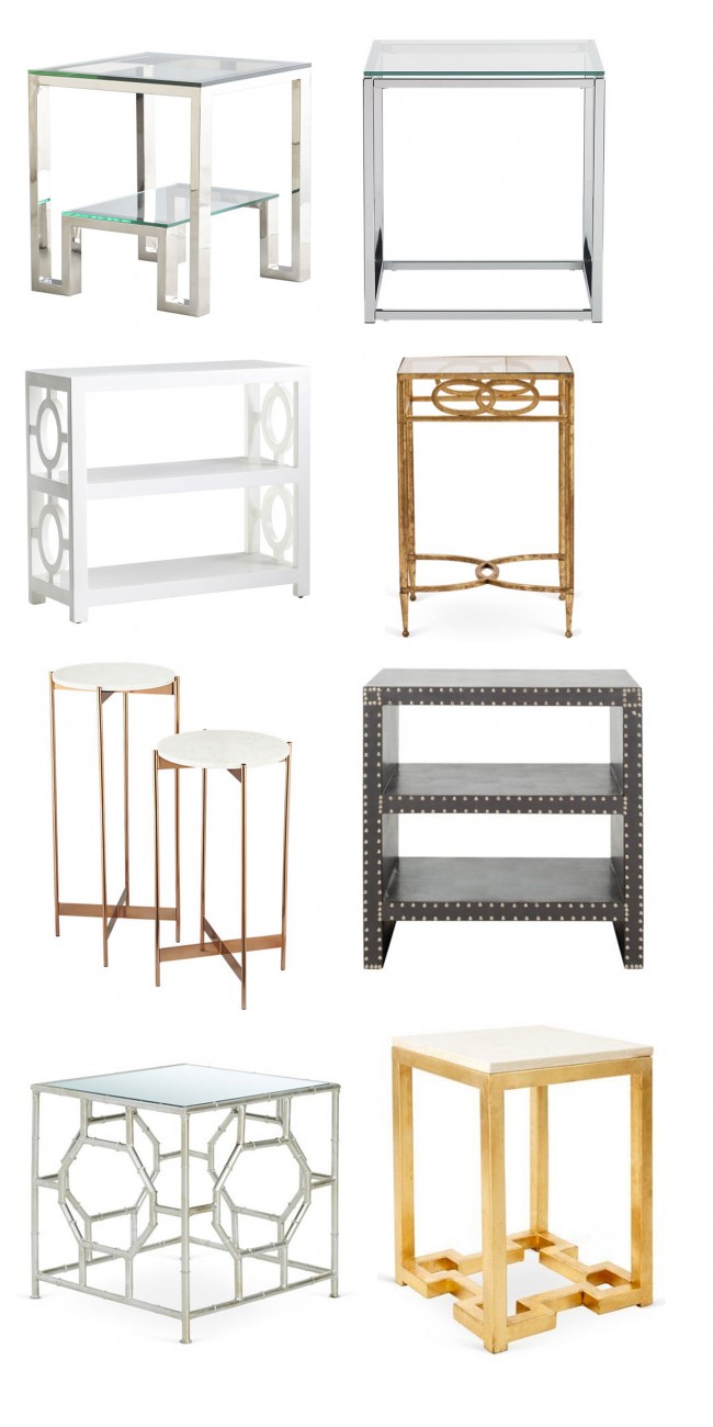 side table roundup